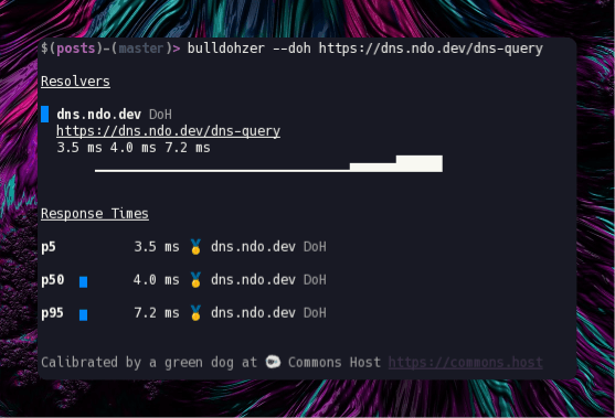 Cover Image for My own DNS-over-HTTPS Server